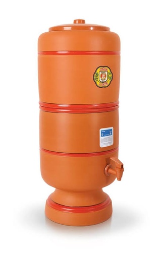 Filtro de agua cerámica microporosa